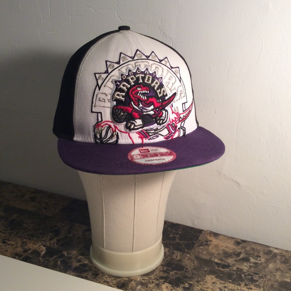 Era 9fifty NBA Hardwood Classics Toronto Raptors Snapback Hat Cap VTG